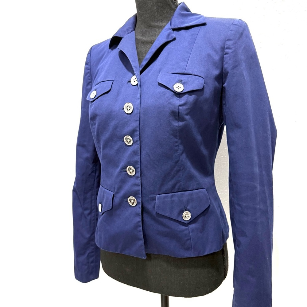 Ralph Lauren Royal Blue single breast Blazer 4